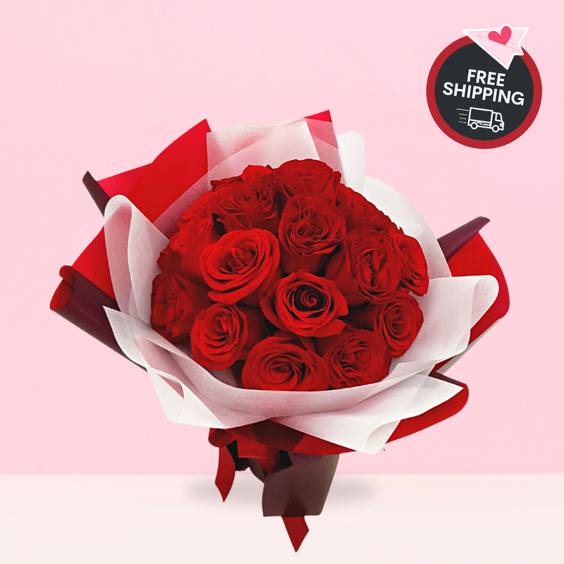 Destiny Red (12/24/50/99 Roses) - Valentine's Day