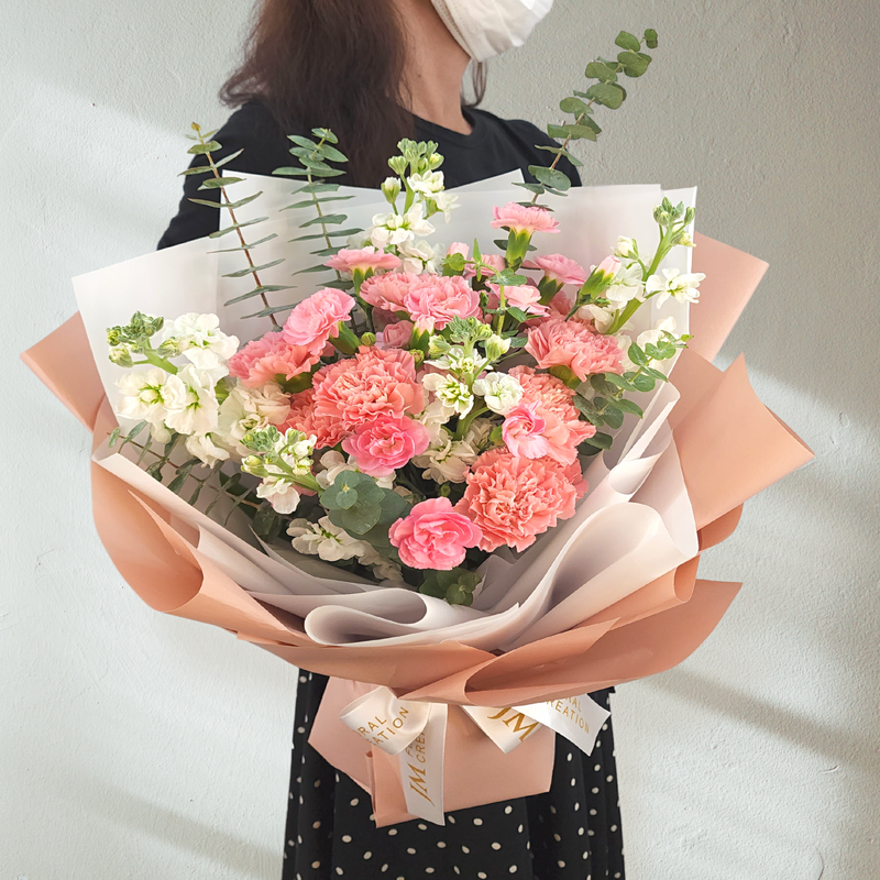 lucia Carnations Birthday Flower Bouquet Singapore